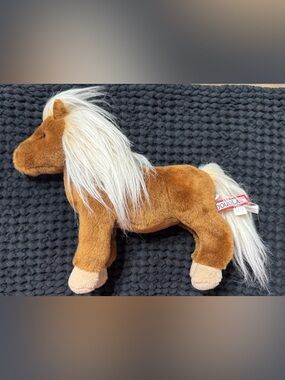 Tiny Shetland Pony Horse Douglas Plush Stuffed Animal Soft Toy